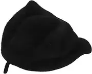 [Yardenfun] Women Wool Beret Hat: British Style Knit Beret Ideal for Keeps You Warm and Stylish for Various Outfits Hat Women Black