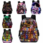 Kids Five Nights at Freddy's Backpack Children Rucksack School Bag Travel Bag