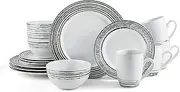 Pfaltzgraff Bryson 16-Piece Dinnerware Set, Service for 4, White