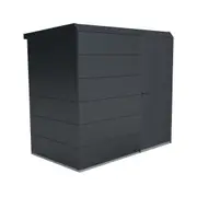 Stratco Handi-Pod Hinged Door Garden Shed HP1 2170mm x 1410mm x 2040mm Gun Metal Grey