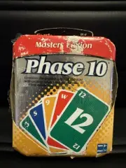 2003 Phase 10 Masters Edition Fundex Card Game Collectable Tin - Sealed New