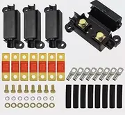 50A MIDI Fuse KIT 4 ANS Holder 7 x 40 AMP Fuses to Suit Redarc BCDC Dual Battery, Includes Dust-Proof Heavy-Duty Fuse Design Suitable for Car, Marine, and Industrial Applications