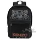 【新進品牌 獨家價】茱麗葉精品 KENZO 5SF300 經典虎頭印花太空棉休閒後背包.黑 大現金價$6,800