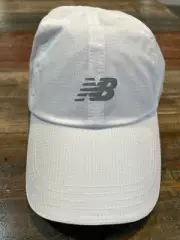 NEW BALANCE LASER PERFORMANCE Reflective RUN HAT QUICK DRY White