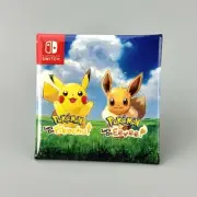 Pokemon Let's Go Pikachu & Eevee Promotional Pin - Nintendo Switch Promo 2018