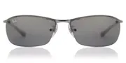 Ray-Ban RB3183 Top Bar 004/82 Men's Sunglasses Gunmetal Size 63