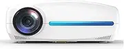 Projector, Portable Projector for, Video Smart,Small Home Phone Projector for Bedroom with Laptop HDMI USB TV AV Interfaces and Remote Control to Watch Cartoon