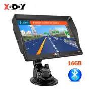 XGODY Sat Nav 9'' Touchscreen GPS Navigation for Car Truck AV-IN AU EU Map 16GB