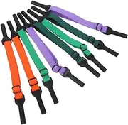 [ANDRESLAD] 8pcs Glasses Strap Elastic Eyeglasses Strap Lightweight Comfortable Fit for Reliable Backup Option Suitable for Active Play