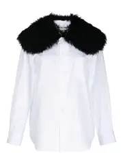 [COMME des GARCONS] 毛領襯衫