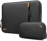 tomtoc 360 Protective Laptop Sleeve Set for 15-inch New MacBook Air M4/A3241, M3, M2 2025-2023, 15-inch MacBook Pro A1990 A1707, Dell XPS 15 Plus, Water-Resistant Laptop Case Bag with Accessory Pouch
