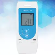 USB Temperature Data Logger Recorder LCD Reusable Temperature Humidity Recorder