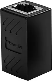 Ethernet Cable Extender | Ethernet Network Cable Coupler,Long Distance Audio & Video Connectors for House Outdoor Networking Game Mobile
