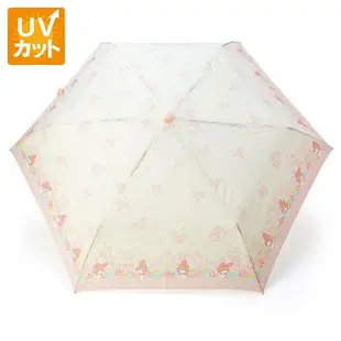 現貨 日本三麗鷗My Melody抗UV折疊晴雨傘(55cm)