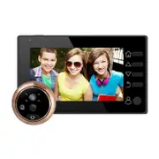 Smart Doorbell With 4.3 Tft Screen 3.0Mp Camera Night Vision Motion Detection And 32Gb Tf Card Support