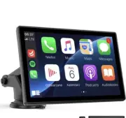Wireless CarPlay And Android Auto Screen Car With 4k Dash cam 1080p Backup Cam