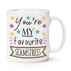 You're My Favourite Seamstress Stars 10oz Mug Cup Best Awesome Sewing Mum Funny