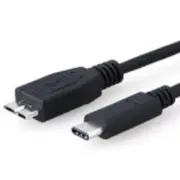 O-8Ware 1m USB-C to Micro USB-B Cable Type-C to Micro B Male to Male Black 10...