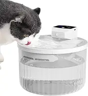Water Dispenser for Cats, Household Pet Drinking Fountain, Creative Large Capacity Pet Fountain, 2L Automatic Water Fountain Dispenser with Filters for Cats, Dogs