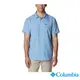 Columbia 哥倫比亞 男款 -Omni-Shade 超防曬UPF50快排短袖襯衫-藍色 UAE15170BL (2023春夏)
