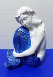 NEW Little Mermaid Sculpture Figurine Nautical Coastal Home Decor