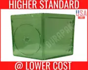 50pcs 12mm XboxOne standard single DVD Blu-Ray DVD CD Disk Game Case Replacement