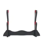 Samurai Sword Stand Holder Katana Tanto Wakizashi Rack Velvet Protection 2 Tier