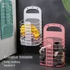 Wall Hanging Laundry Hamper Durable Laundry Storage Basket Bathroom