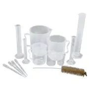 10ml-100ml Cylinders, 50ml-1000ml Beakers, and Pipettes