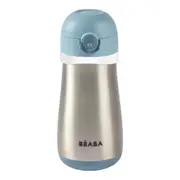 Stainless Steel Spout Bottle 350ml - Windy Blue