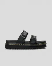 [DR MARTENS] DR MARTENS Men's Myles Athena Sandals in Black Size UK 10 UK 10 Black