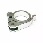 KREX Alloy QR Seatpost Clamp, 31.8mm, 40g, Silver, H66