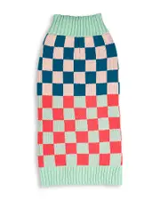Verloop Checkerboard Dog Sweater