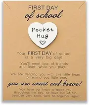 [MAOFAED] First Day of School Gift Back To School Gift First Day Of School Pocket Hug Token Starting School Gift