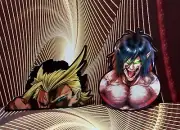 2 Pieces 3D Lenticular Car Sticker Decal Attack On Titan