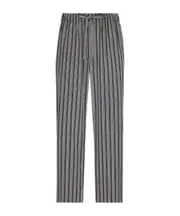 Dolce Gabbana Striped Elasticated Waist Trousers IT48 grey