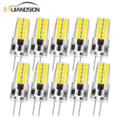 6000K/ 3000K G4 2835 LED Home Garden Camper Bi-Pin Bulb Lamp Globe AC/DC 12V-24V