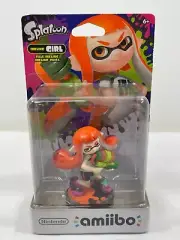 Nintendo Amiibo Orange Inkling Girl Super Smash Bros. Splatoon Series