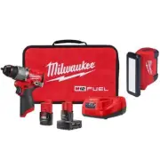 Milwaukee Power Drills M12 FUEL 12V Lithium-Ion Brushless Cordless 1/2" Driver