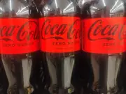 Coke Zero Sugar Diet Soda Soft Drink, 1 Liter 3 Pack