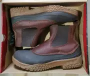 Wolverine Mens Yak Waterproof Chelsea Leather Work Boots W30188 Brown US 13 M