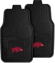 FANMATS NCAA University of Arkansas Razorbacks Vinyl Heavy Duty Car Mat