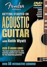 Hal Leonard Fender DVD Package - Getting Started On Acoustic Guitar