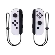 Switch Joy Pad Joycons Controller For Nintendo Switch Joy Cons Joystick Gamepad Wireless Game Console JoyPad Wake up Function White White