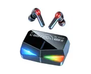 M28 Wireless Earphone Noise Reduction Low Delay In-ear Touch Control Bluetooth-compatible 5.1 Earbud for E-Sport-Black
