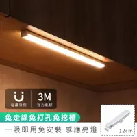 在飛比找momo購物網優惠-【麥瑞】LED可調感應燈-12cm(LED感應燈 感應 燈條