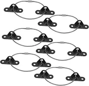 ERINGOGO Furniture Safety Straps 6 Sets of Anti-tip Straps for Bookshelves Cabinets Wardrobes Baby Proofing Fixings Wall Mount Braces for Boys and Girls Safety