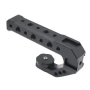 Universal Aluminum DSLR Camera Rig Top Handle Three Cold Shoe Adapter Mount A