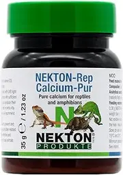 Nekton-Rep Calcium-Pur Pure Calcium for Reptiles and Amphibians,35g (1.24oz)