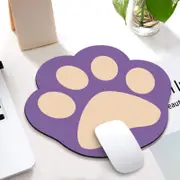 3 Piece Cute Cartoon Cat Claw Mouse Pad Set 280 X 250 X 3Mm Purple Mouse Pads & Wrist Rests